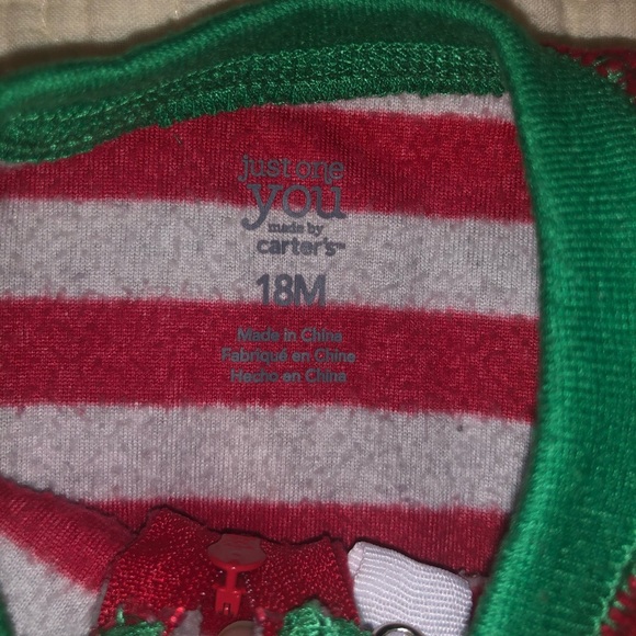 ECU Santa fleece Pajamas - Picture 3 of 3